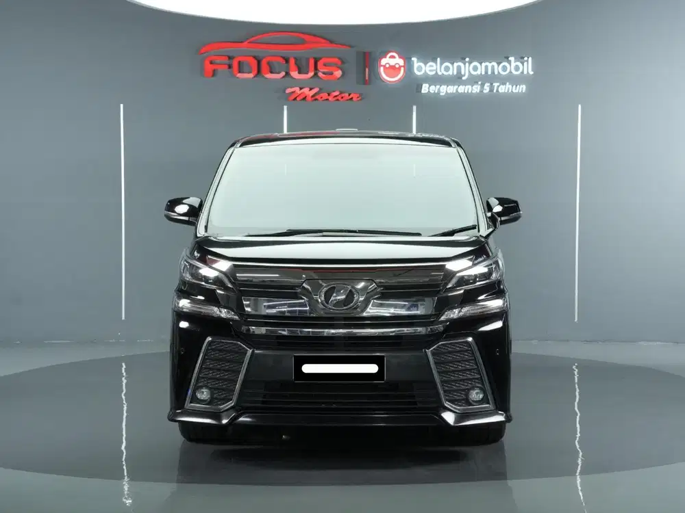Toyota vellfire zg alles 2016 hitam