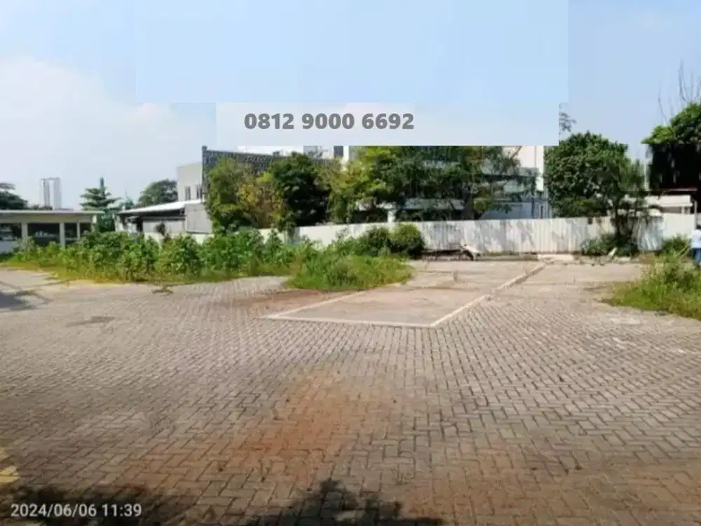 Jual Tanah Lahan Kavling Komersil Arteri kelapa Dua Jakarta Barat