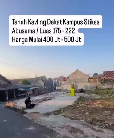 jual cepat tanah abusama jln sparman palembang
