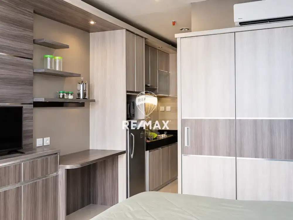 DIJUAL APARTMENT TYPE STUDIO GP PLAZA SLIPI FURNISHED VIEW CITY JAKARTA BARAT