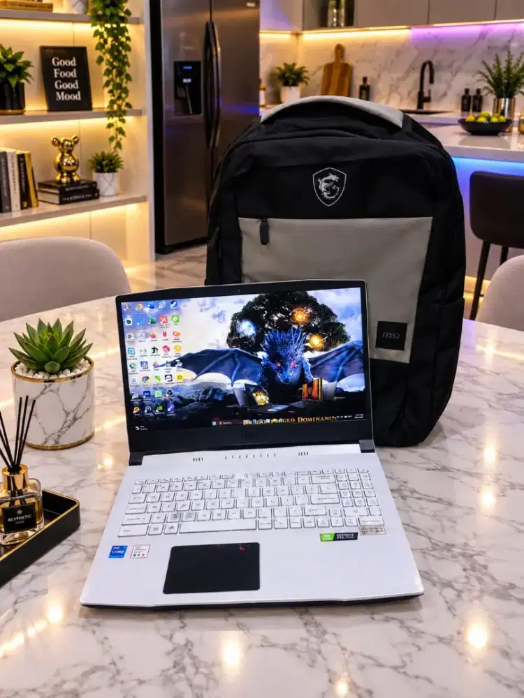 Laptop Gaming & Design MSI Sword VGA Nvidia RTX Siap Render