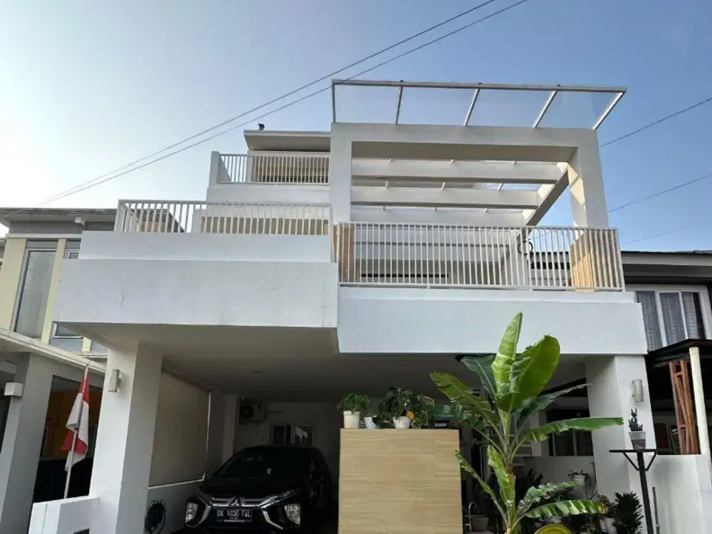 Rumah siap huni dalam cluster one gate di Antapani bandung
