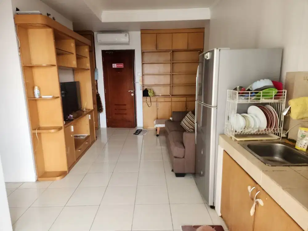 Jual apartemen furnish, 2kt, 1km. Dekat central park