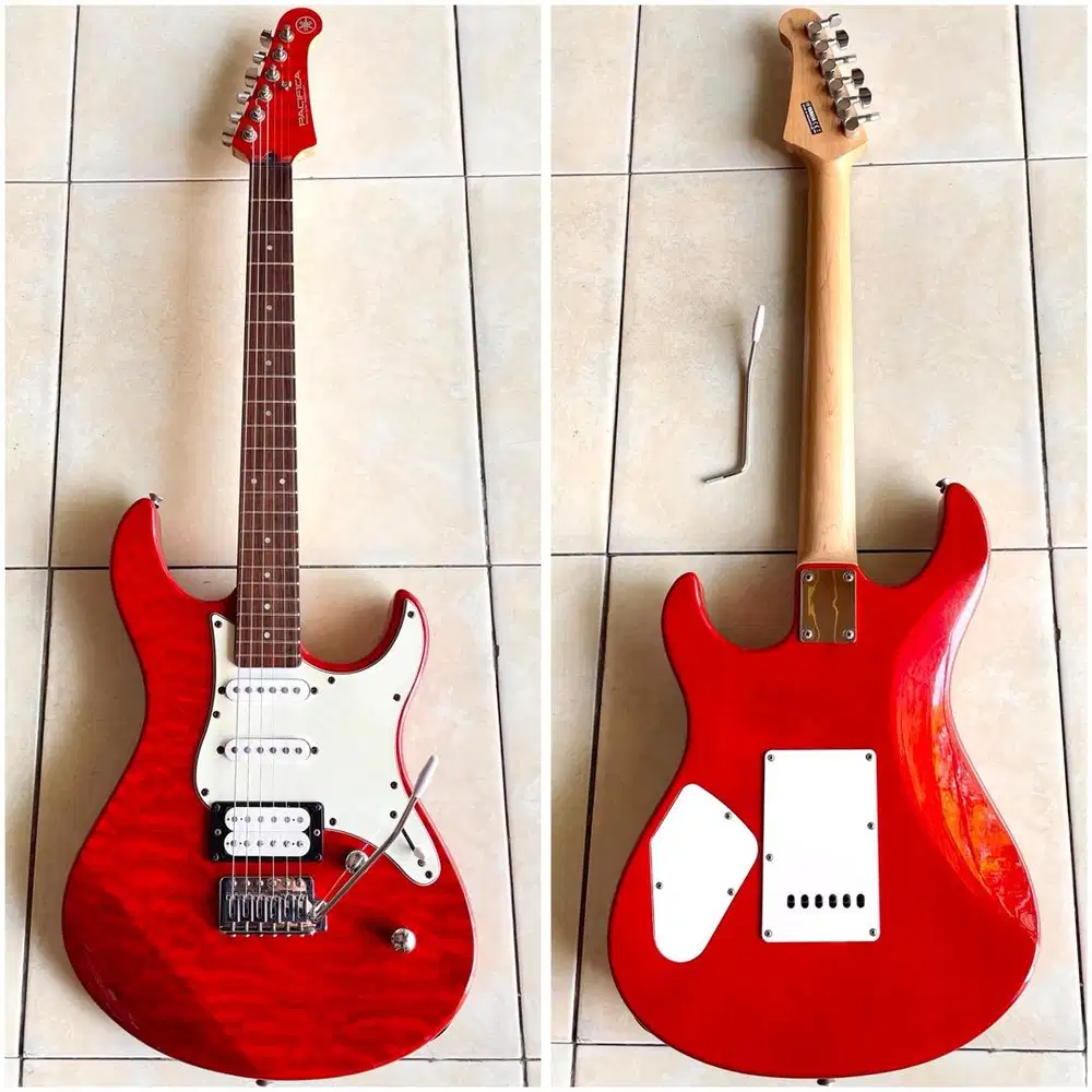 Gitar Elektrik Yamaha Pasifica 212 VQM Original Pac VFM 112 J V 612