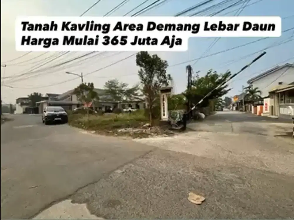 TANAH AREA DEMANG LEBAR KOTA PALEMBANG
