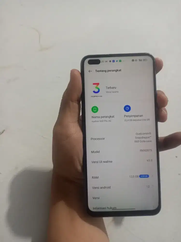 REALME X50 PRO 5G dibaca dlu