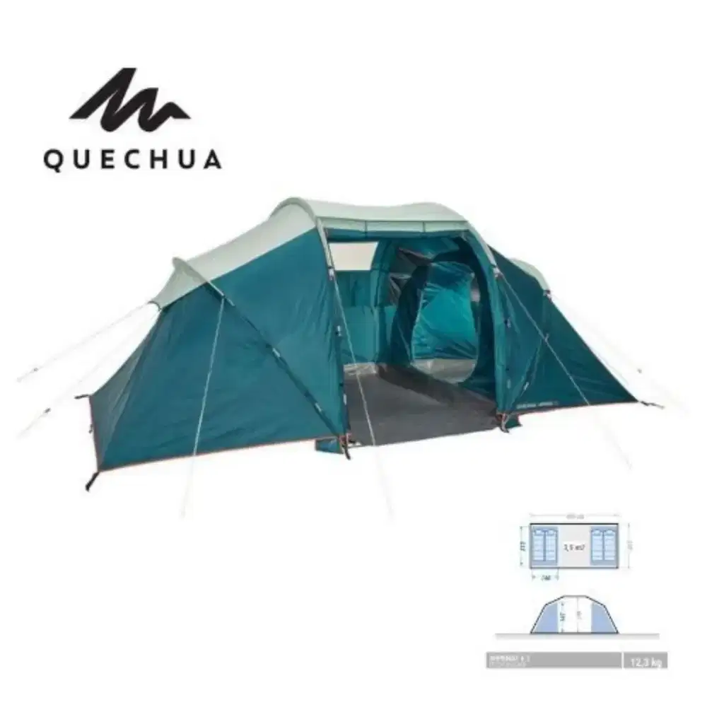 Tenda camping arpenaz 4.2