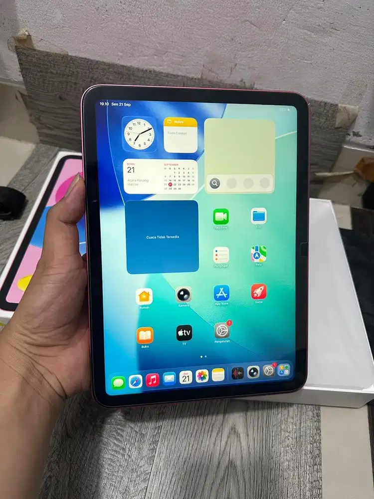 Ipad Gen 11 (A16) 128gb Pink IBOX Garansi On Agustus 2027