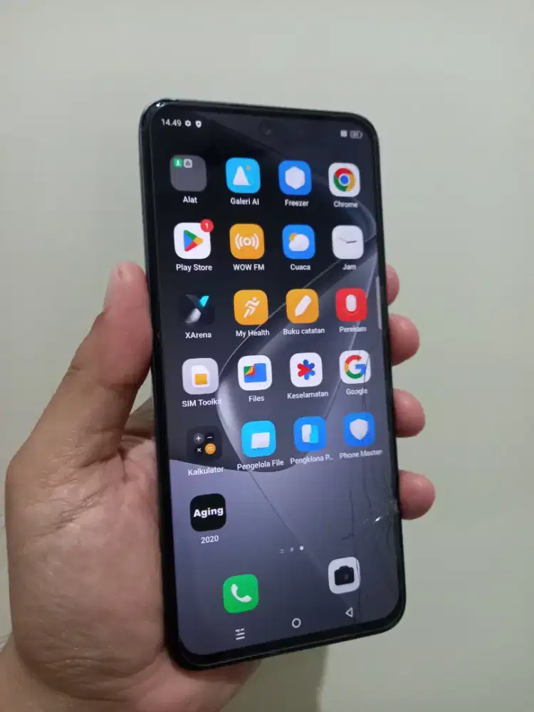 Infinix Hot 50 Pro Ram 8/256Gb Batangan ada minus dibaca