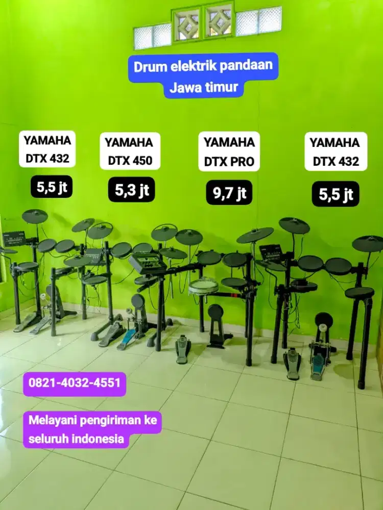 Drum elektrik Jawa Timur pandaan