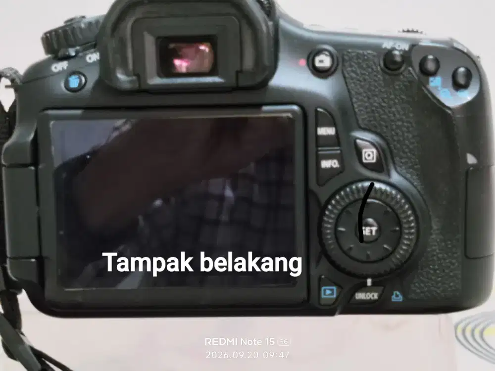 Kamera CANON DSLR EOS 60 D