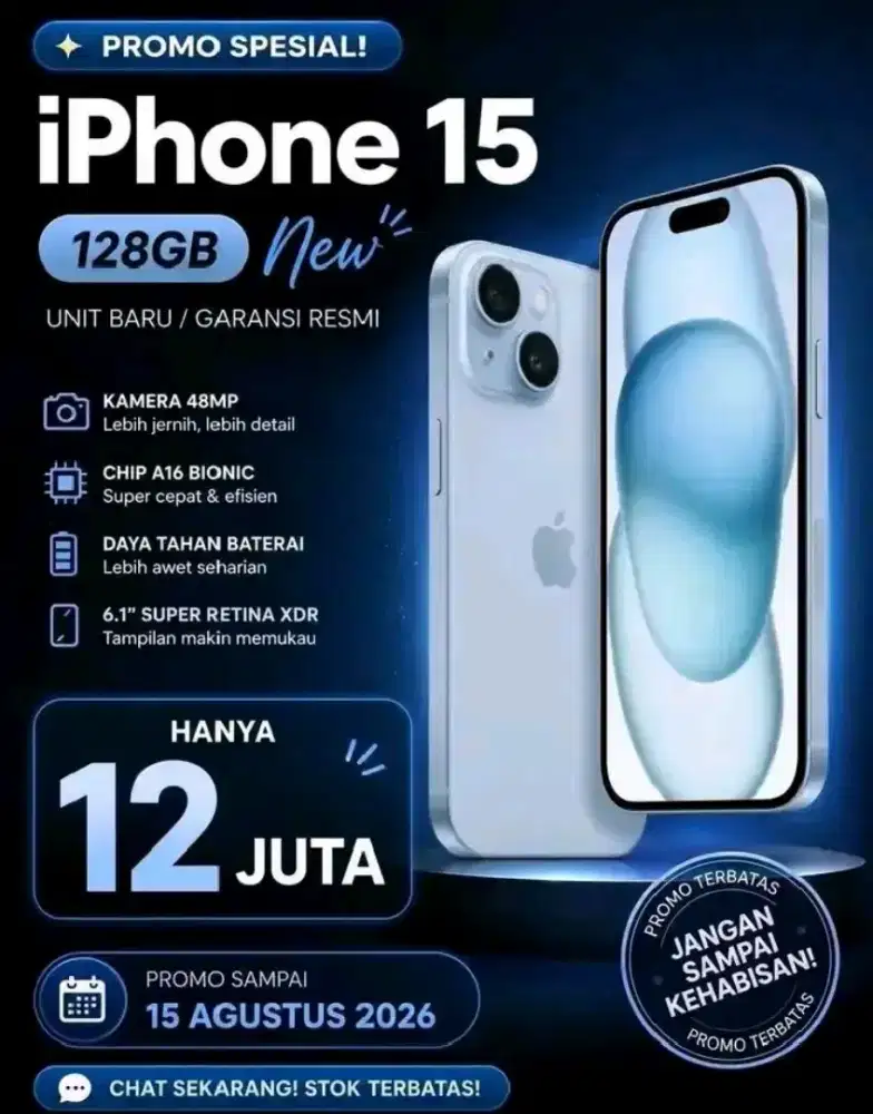 Android dan iphone kredit bergaransi