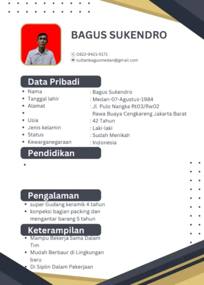 Butuh secepatnya