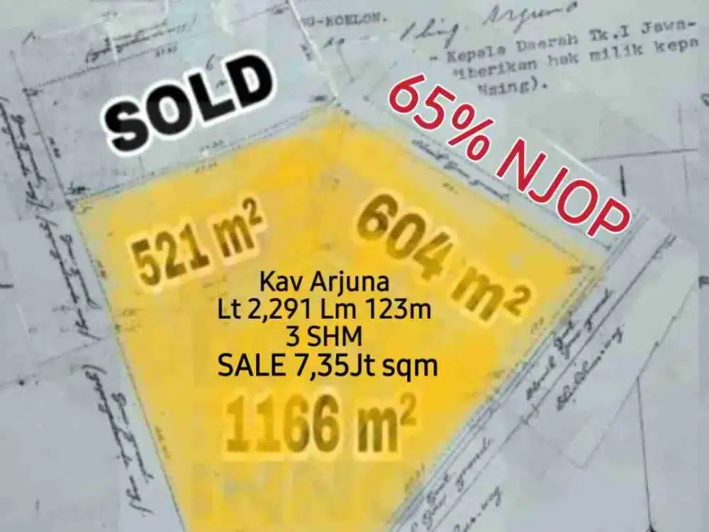 Kavling Pusat Kota Pajajaran 65% NJOP