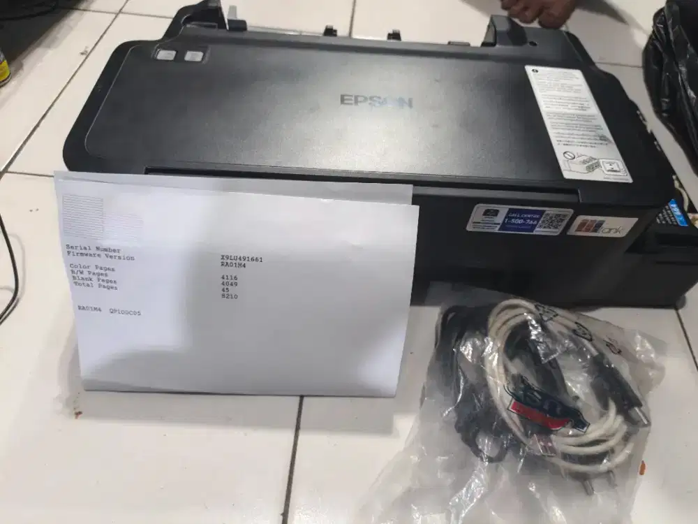 PRINTER EPSON L121 normal bergaransi BEKAS BERKUALIATAS HEAD OK