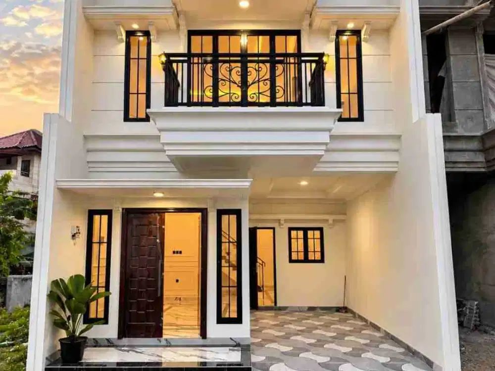 Jual Rumah Cluster Fasilitas Kolam Renang hanya 1  m'an Di Jaksel