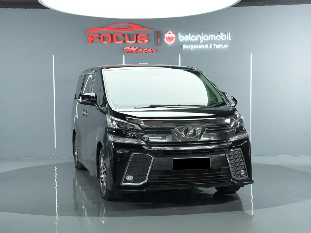 Toyota vellfire zg alles 2016 hitam