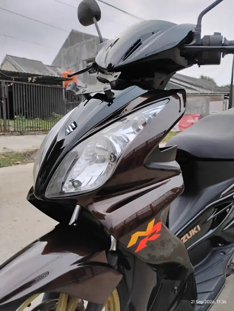 SUZUKI SKYWAVE 125 NR 2 MOCCA ASLI RESTORASI