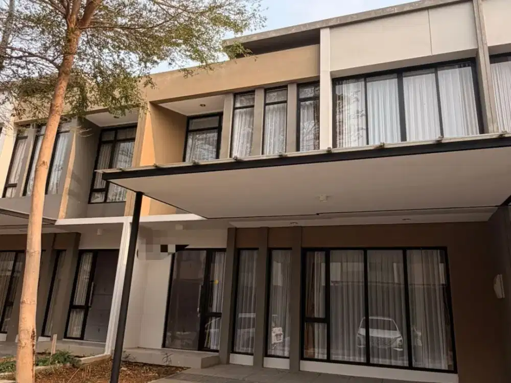 Sewa rumah furnish pik2 milenial siap huni 3 kamar tidur