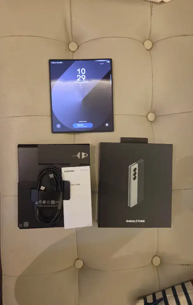Samsung Galaxy Z Fold 6 12GB/1TB Crafted Black mulus no minus spt baru