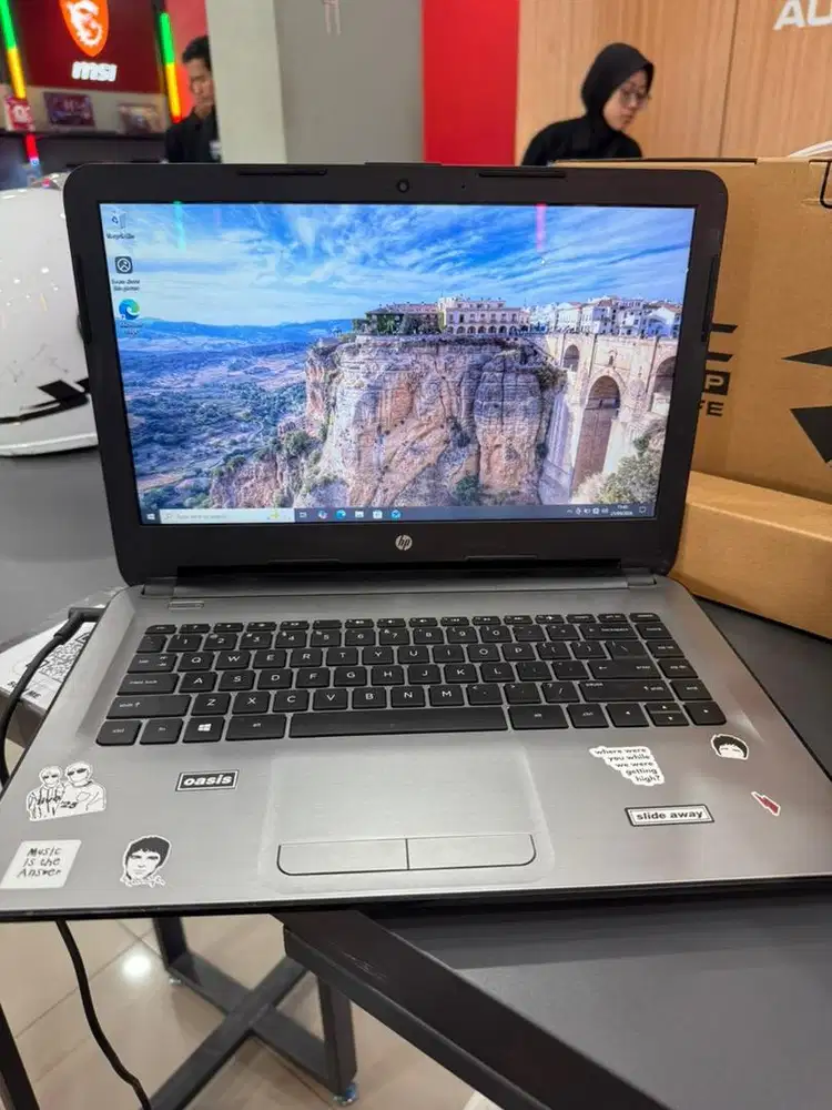 Dijual laptop merk Hp 1,800nego