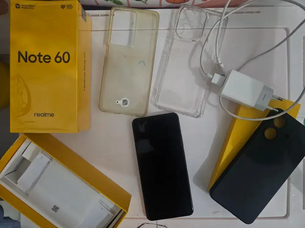 Realme Note 60 kondisi 95% terawat