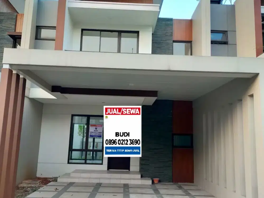 Disewa Dijual Rumah Cluster Iroko Podomoro Golf View Cimanggis Bojong Nangka 2 Tk 7 X 18 3+1 KT