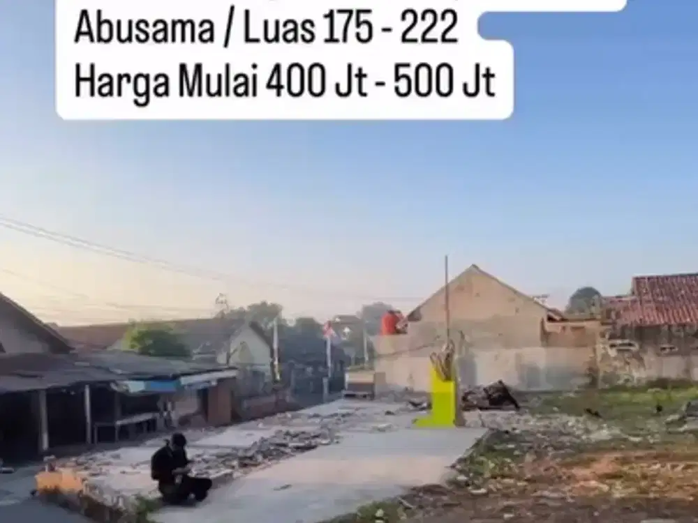 JUAL CEPAT TANAH ABUSAMA JLN SPARMAN PALEMBANG
