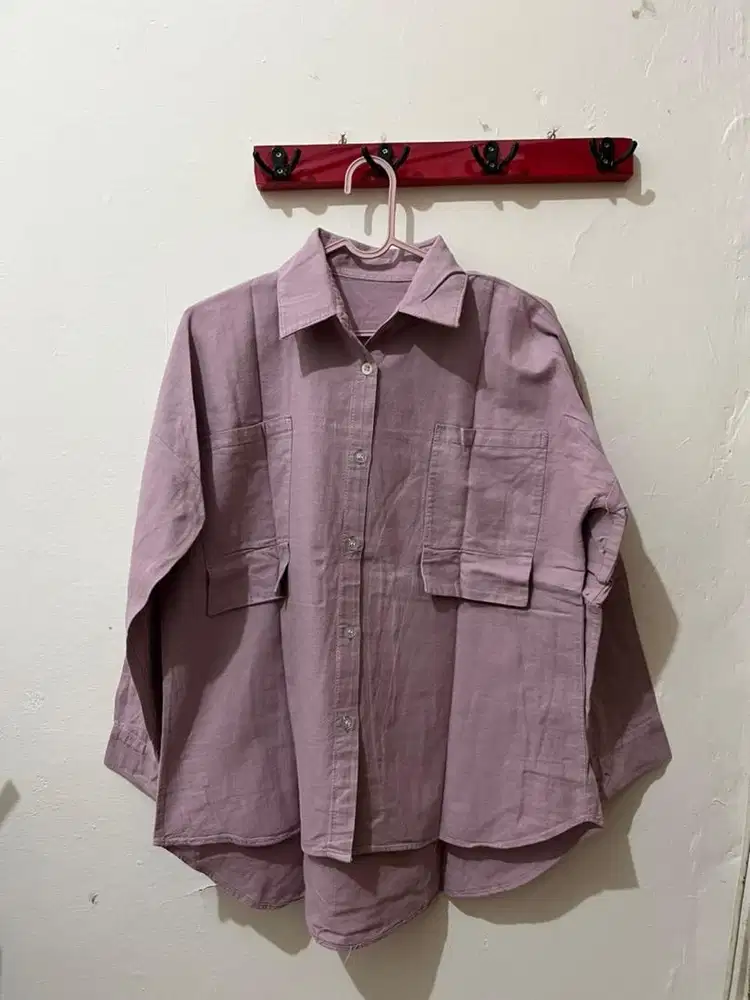 Kemeja Wanita - Lilac