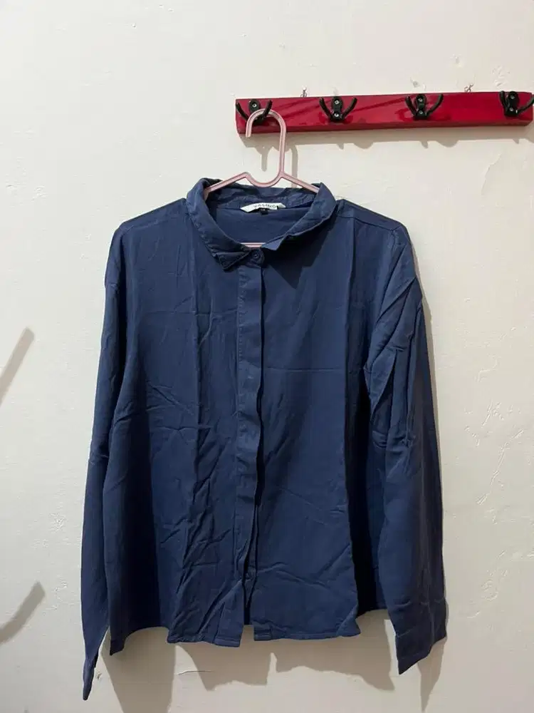 Kemeja Biru Wanita / Perempuan