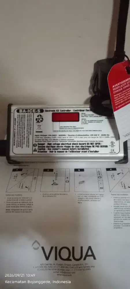 Ballast UV BA-IC-S  Sterilight S2QPA-S12QPA VIQUA