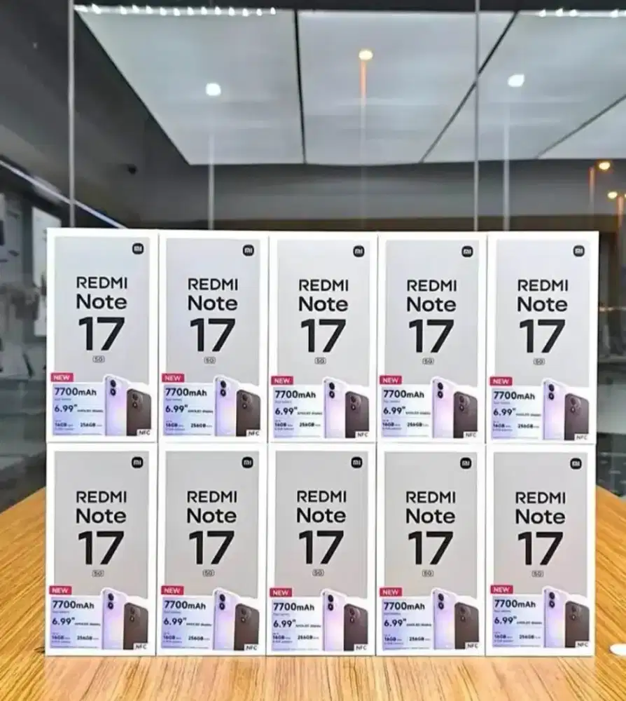 Redmi Note 17 5G promo ter mantep