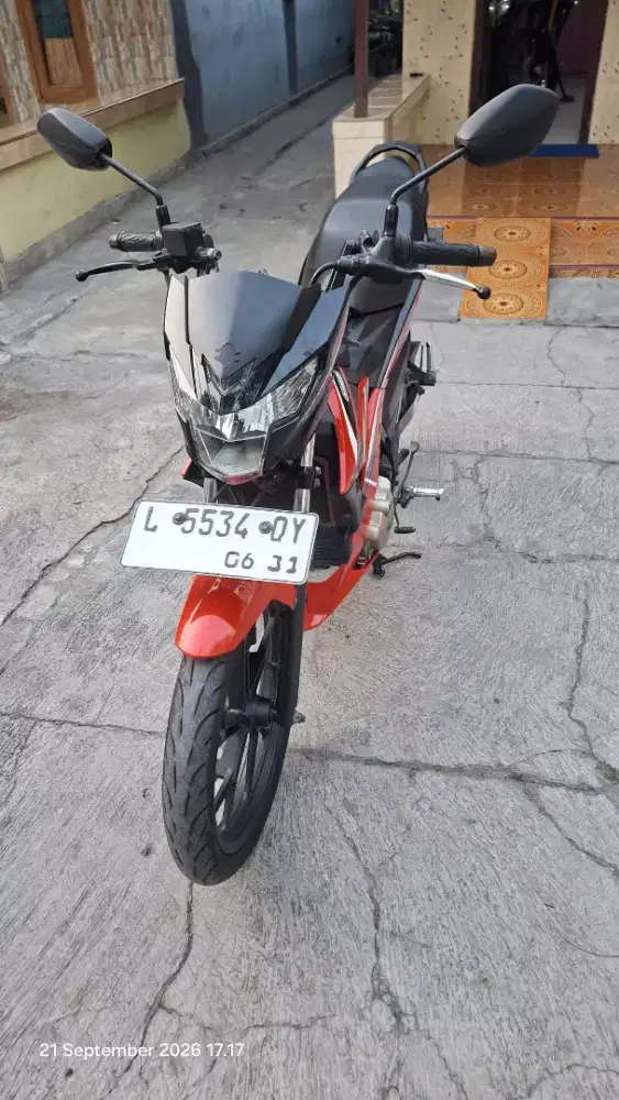 Suzuki Satria Fu Fi 2016 Plat L