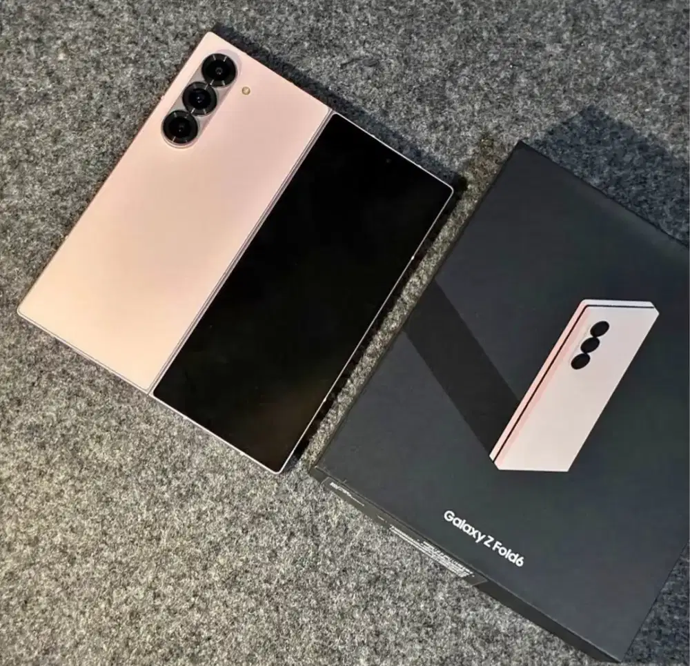 SAMSUNG Z FOLD 6 RAM 12/256 GB ORIGINAL SEIN NORMAL FULLSET