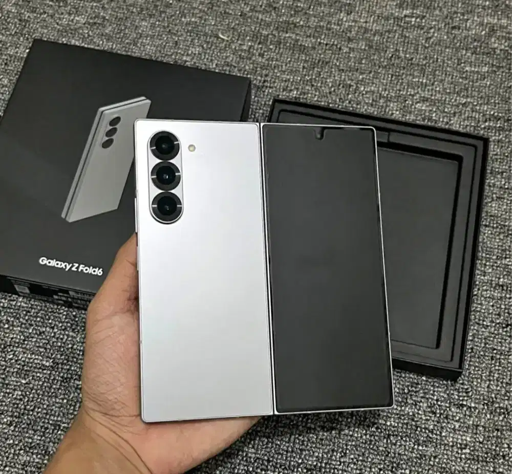 SAMSUNG Z FOLD 6 RAM 12/256 GB ORIGINAL SEIN NORMAL FULLSET