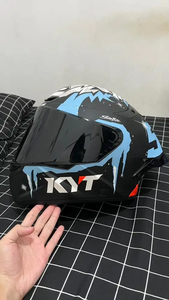 Dijual helm KYT TT Course winter test edition