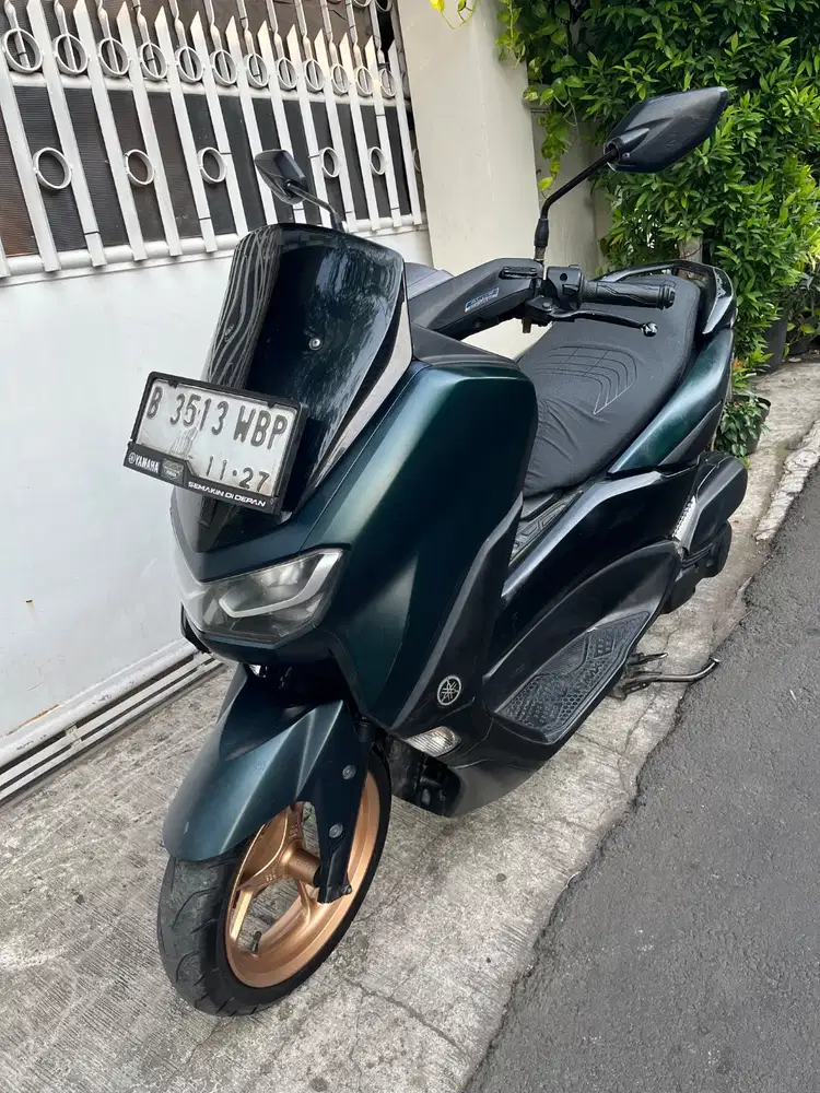 ALL NEW YAMAHA NMAX 155 CC TH 2022 NON ABS KUNCI MATTE GREEN