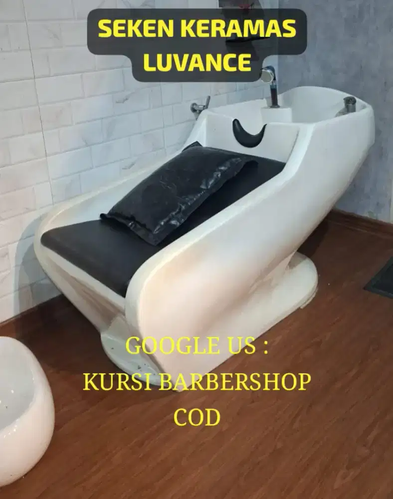 Kursi keramas washbak cuci rambut barbershop salon seken