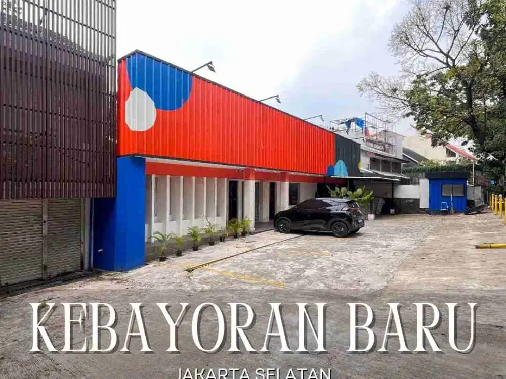 DIJUAL/DISEWA CEPAT !! TEMPAT USAHA KOMERSIAL 1000 METER LEBIH - STRATEGIS - di Kebayoran Baru - Jakarta Selatan