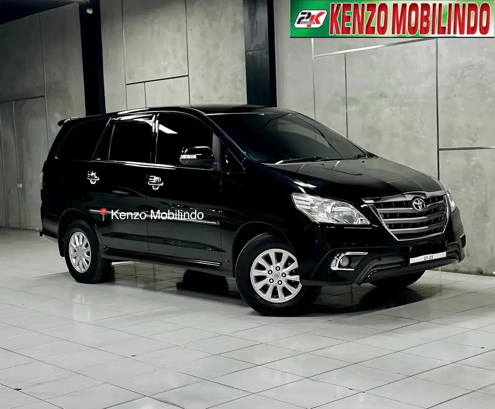 [Km 81rb] Innova Bensin 2.0 V AT 2013/2014 hitam,top istimewah dp 45jt