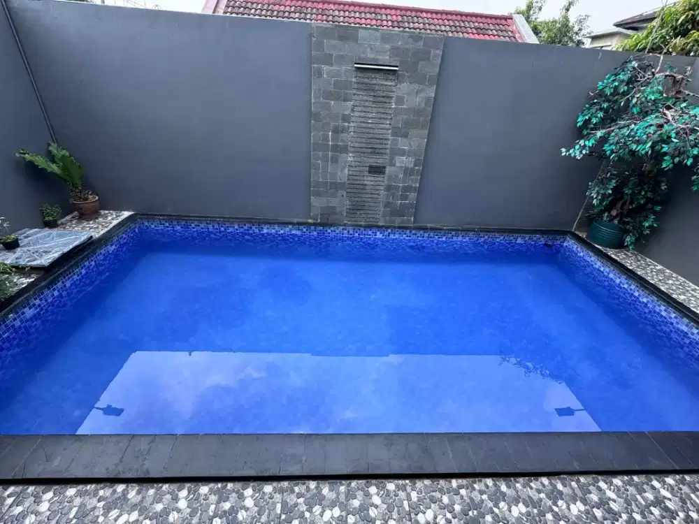 Pembuatan kolam renang dan perawatan kolam renang