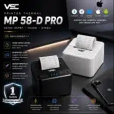 printer kasir bluetooth thermal ukuran kertas 58mm merk Vyn TM-58BT