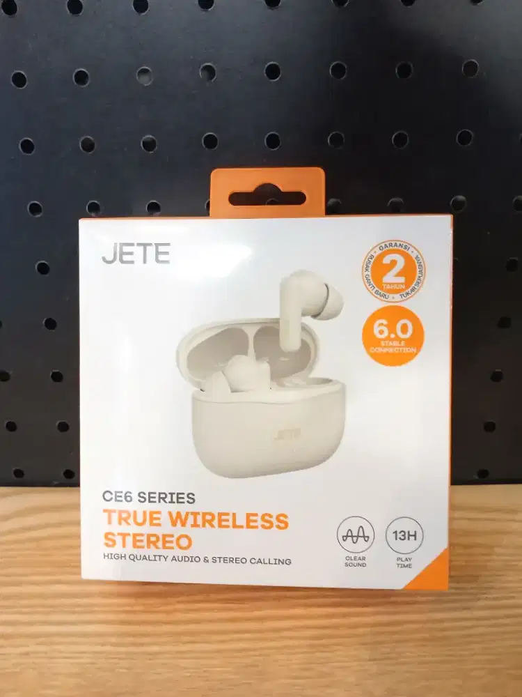 JETE CE6 TWS Earphone Bluetooth BT 5.4 13H Playtime