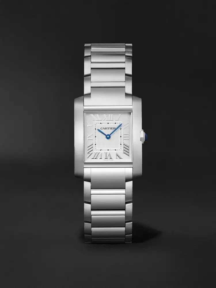 Cartier Tank Française Medium Silver Dial Quartz 32mm - New Old Stock
