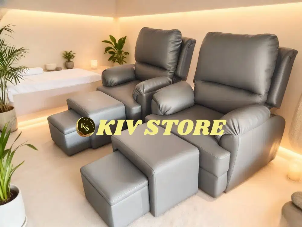 Kursi Refleksi Kayu Jati Landa – Busa Rebonded untuk Usaha Spa