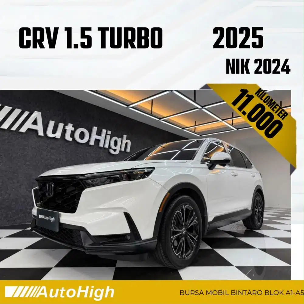 DP10% [Km11.000] CRV Turbo 2024 White / CR-V Reg 2023 #AUTOHIGH