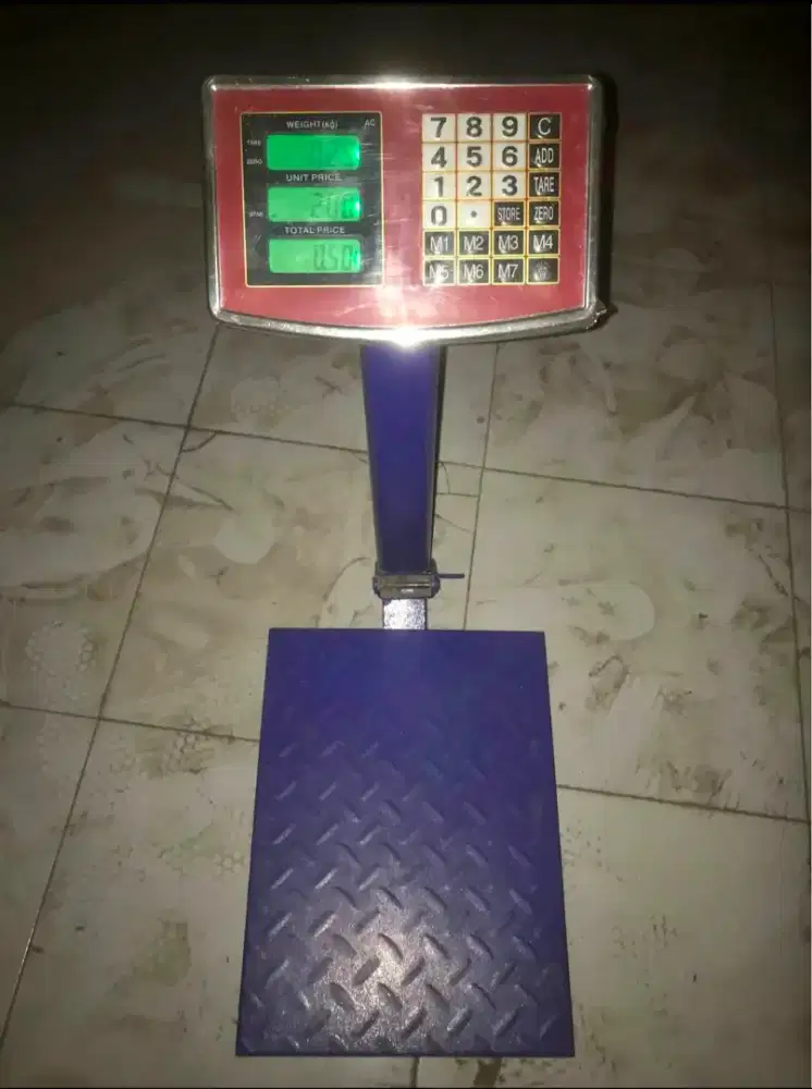 Timbangan baru beli gk jadi pakek kapasitas 150kg jual rugi
