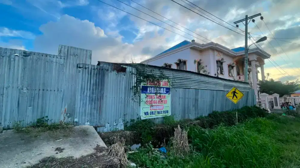 Tanah Kosong siap bangun sidikalang kota samping Bale Karina