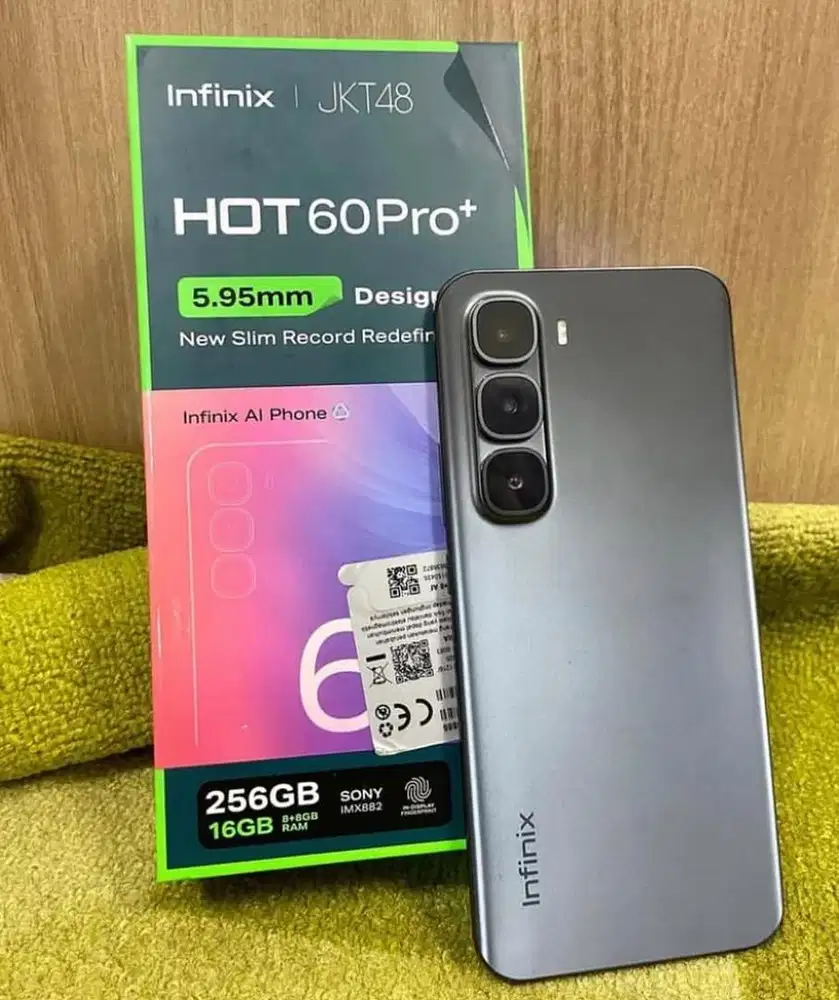 Infinix hot 60 Pro plus Ram 16/256gb