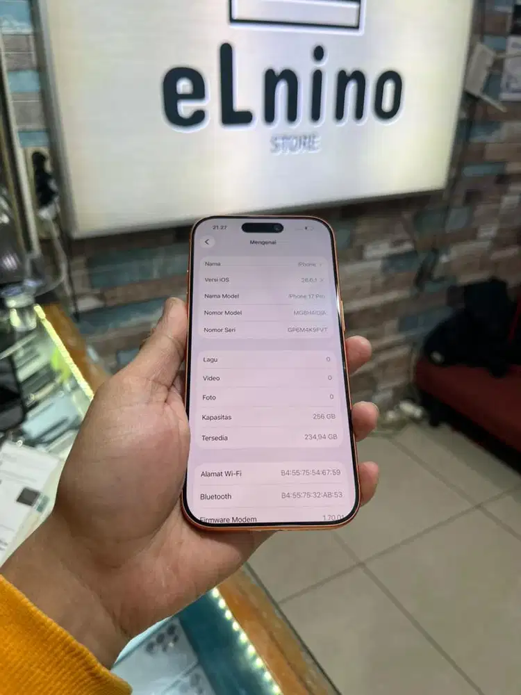 IPHONE 17 PRO 256 COSMIC ORANGE IBOX